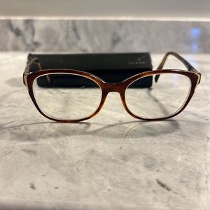 Prada eyeglasses with case and dust cloth
